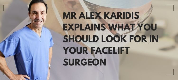 Choosing your facelift surgeon
